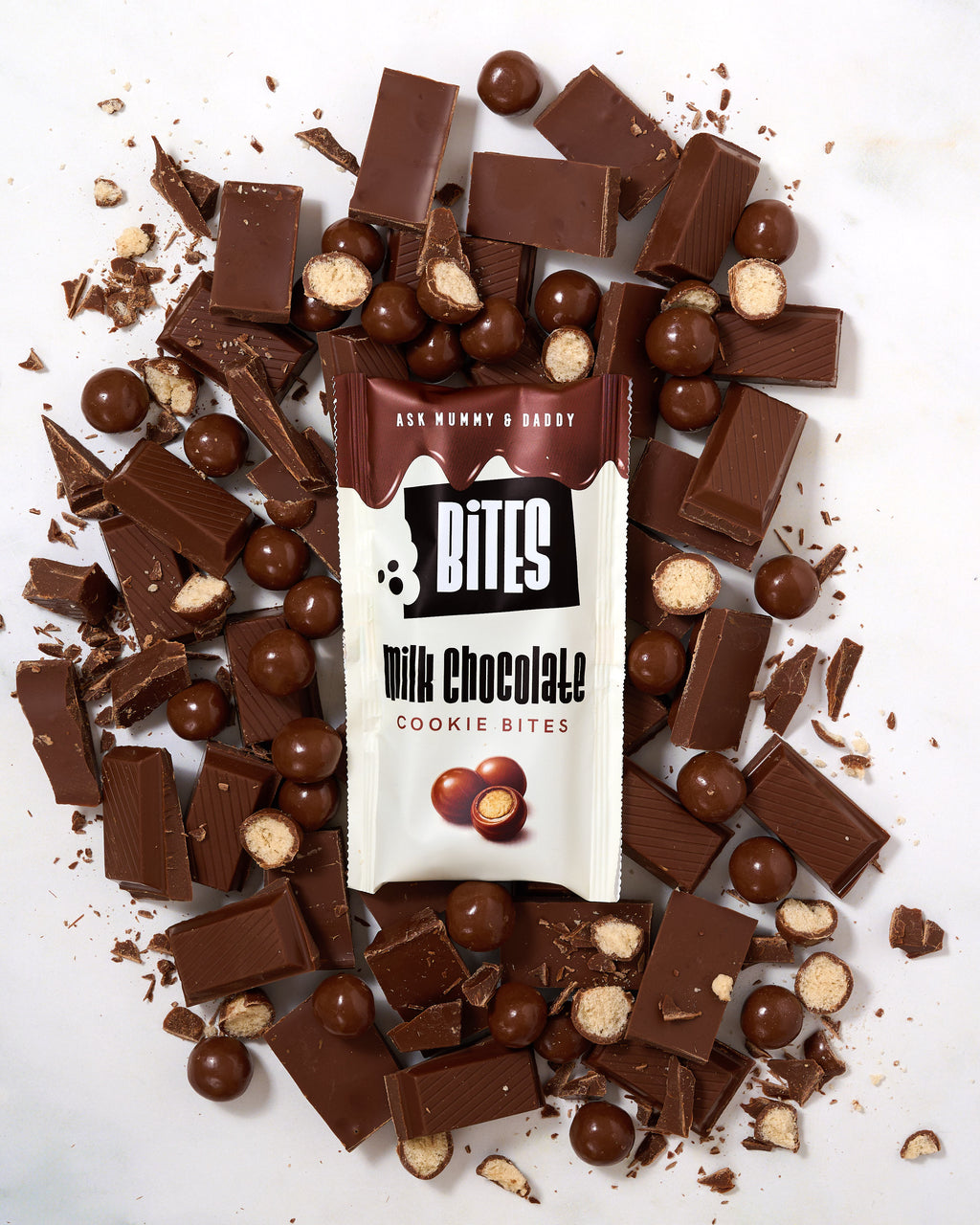 Milk Chocolate Cookie Bites