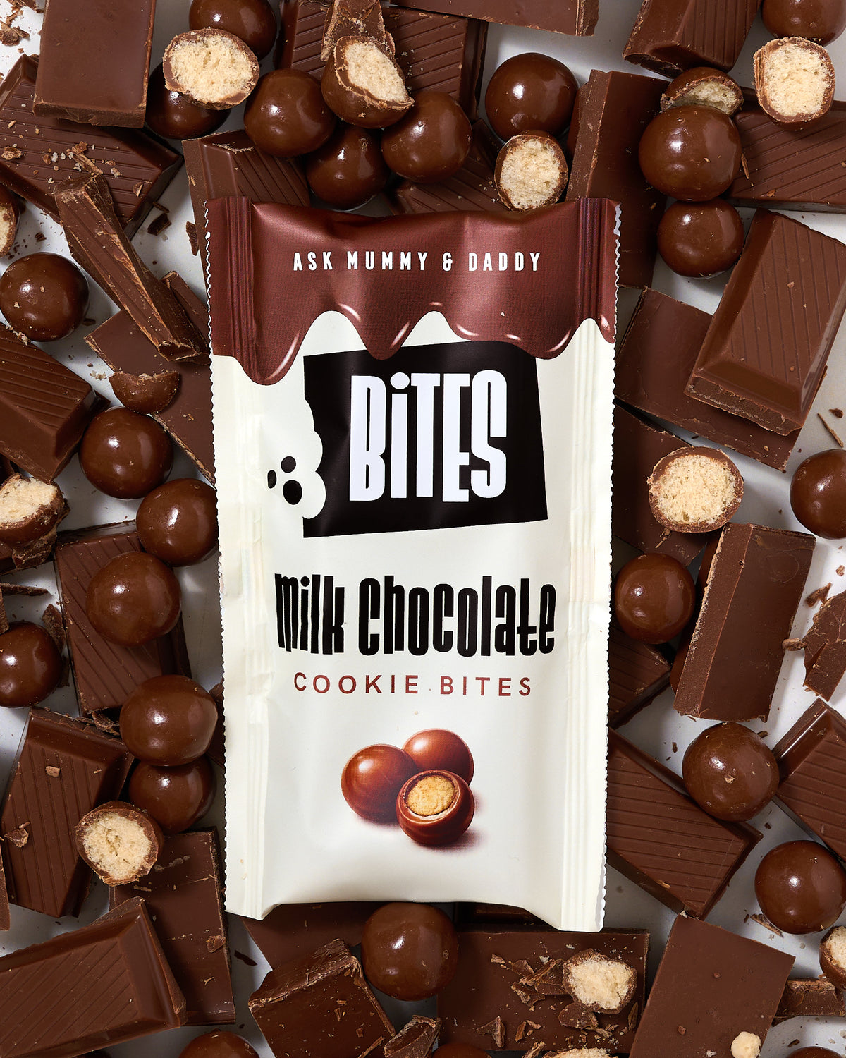 Milk Chocolate Cookie Bites