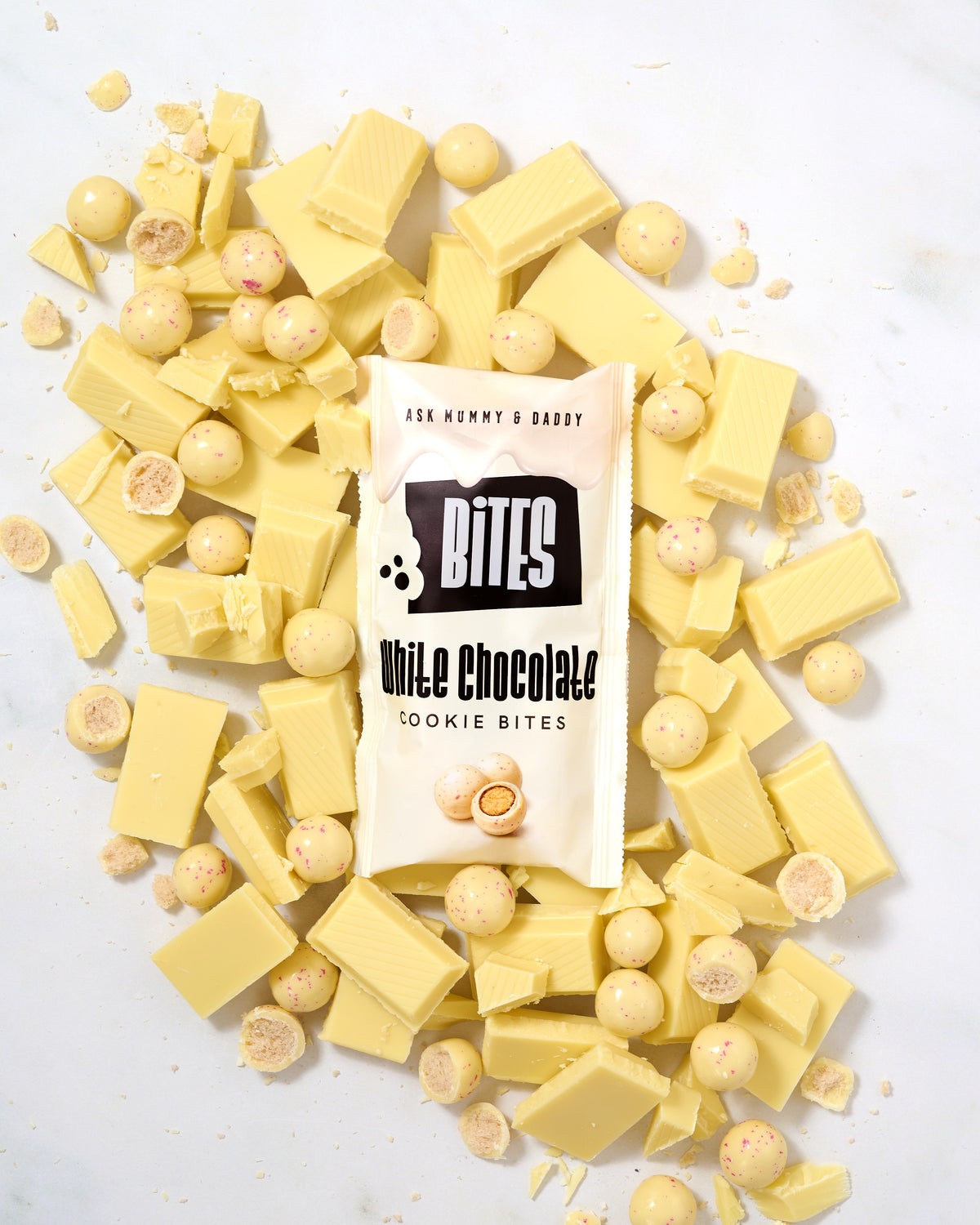 White Chocolate Cookie Bites