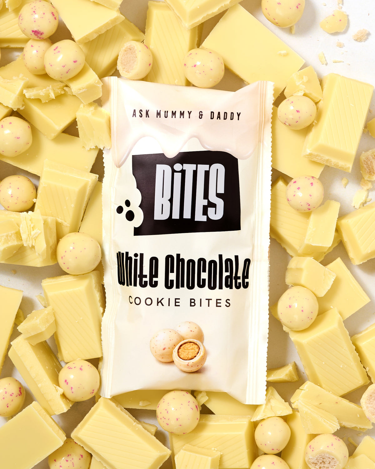 White Chocolate Cookie Bites