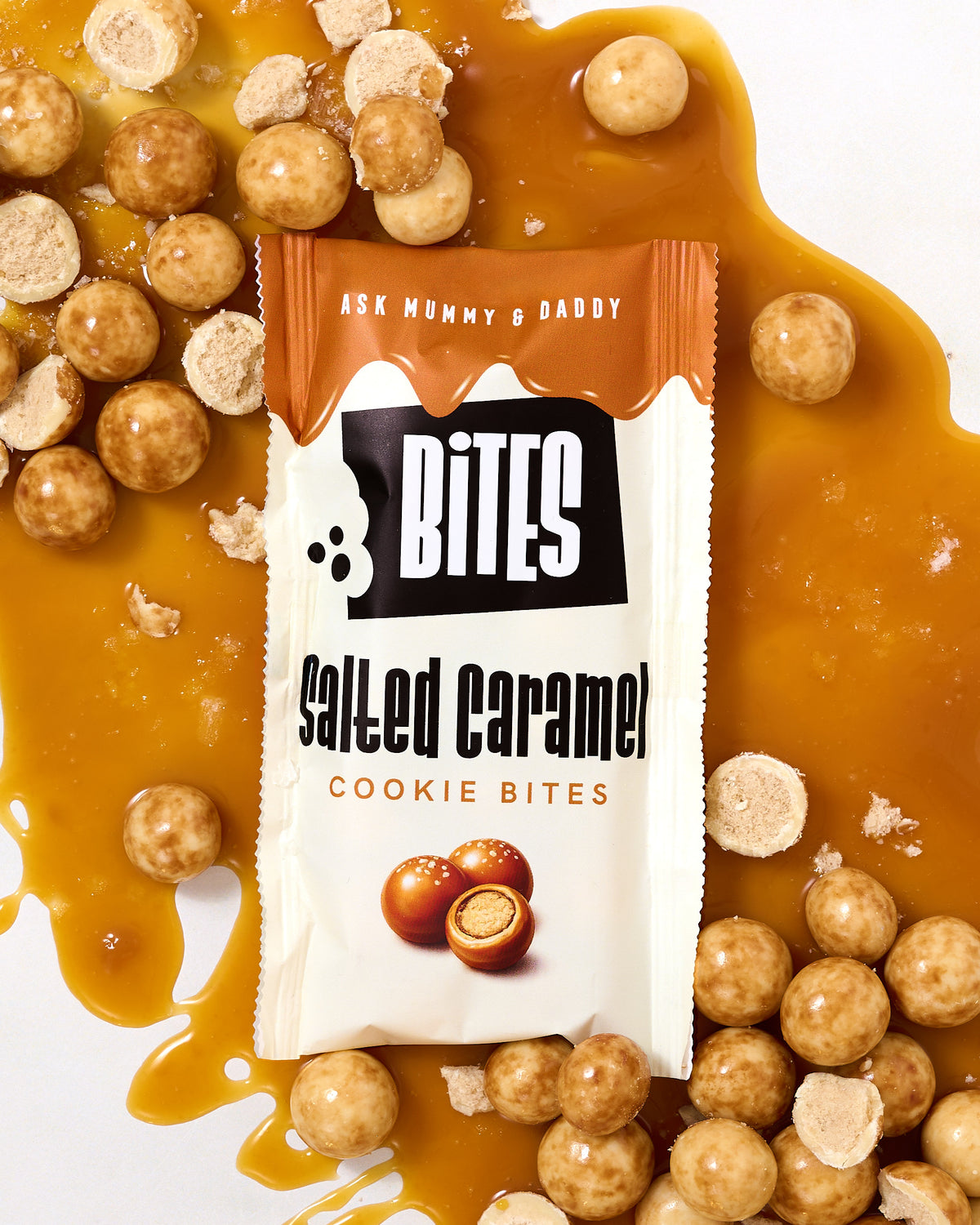 Salted Caramel Chocolate Cookie Bites