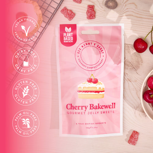 Cherry Bakewell Share Bag
