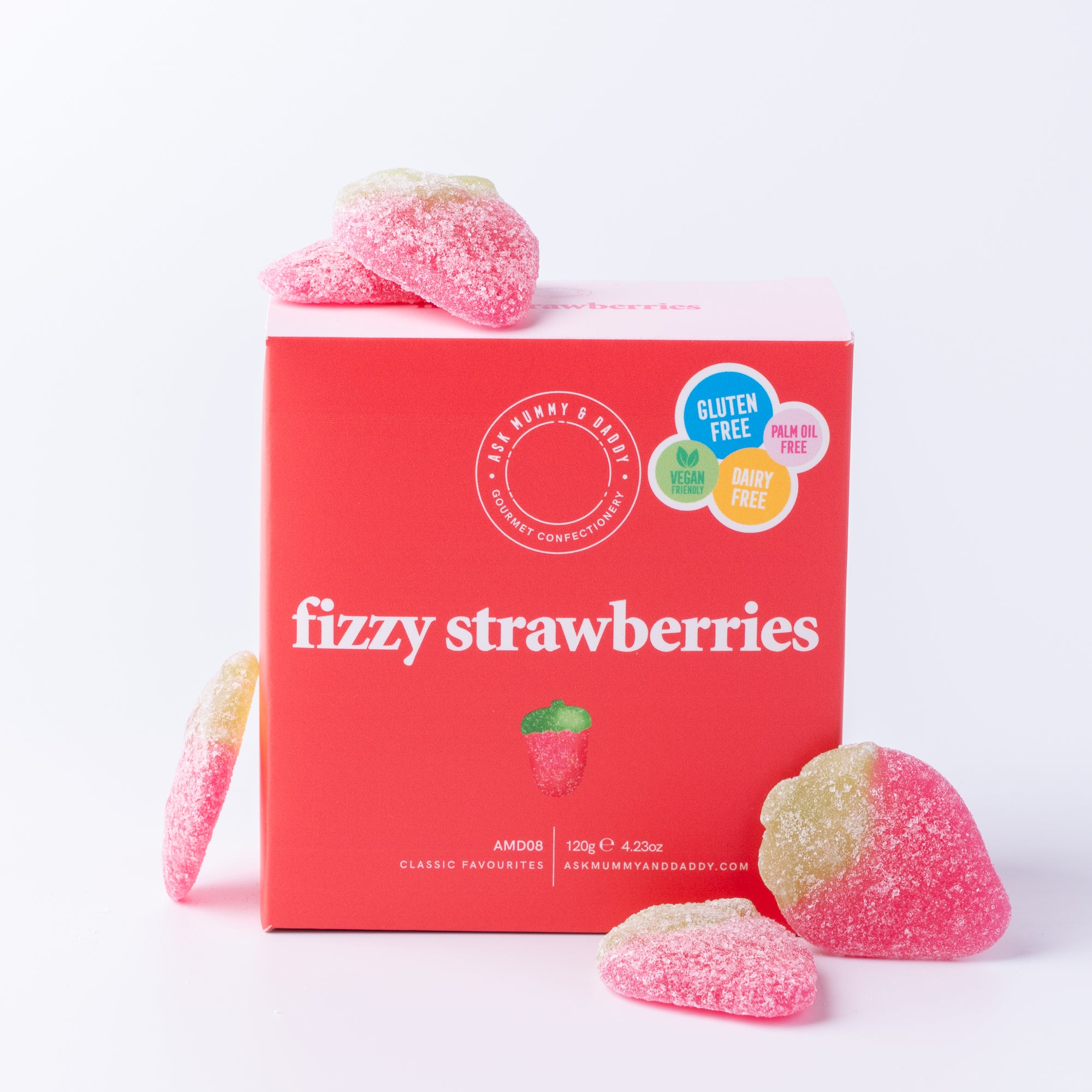 Fizzy Strawberries Gift Box