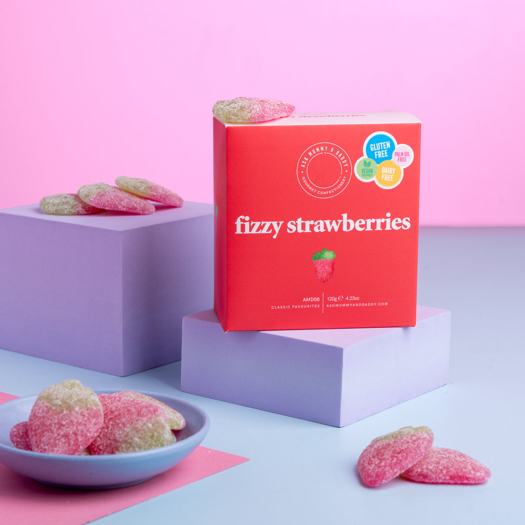 Fizzy Strawberries Gift Box