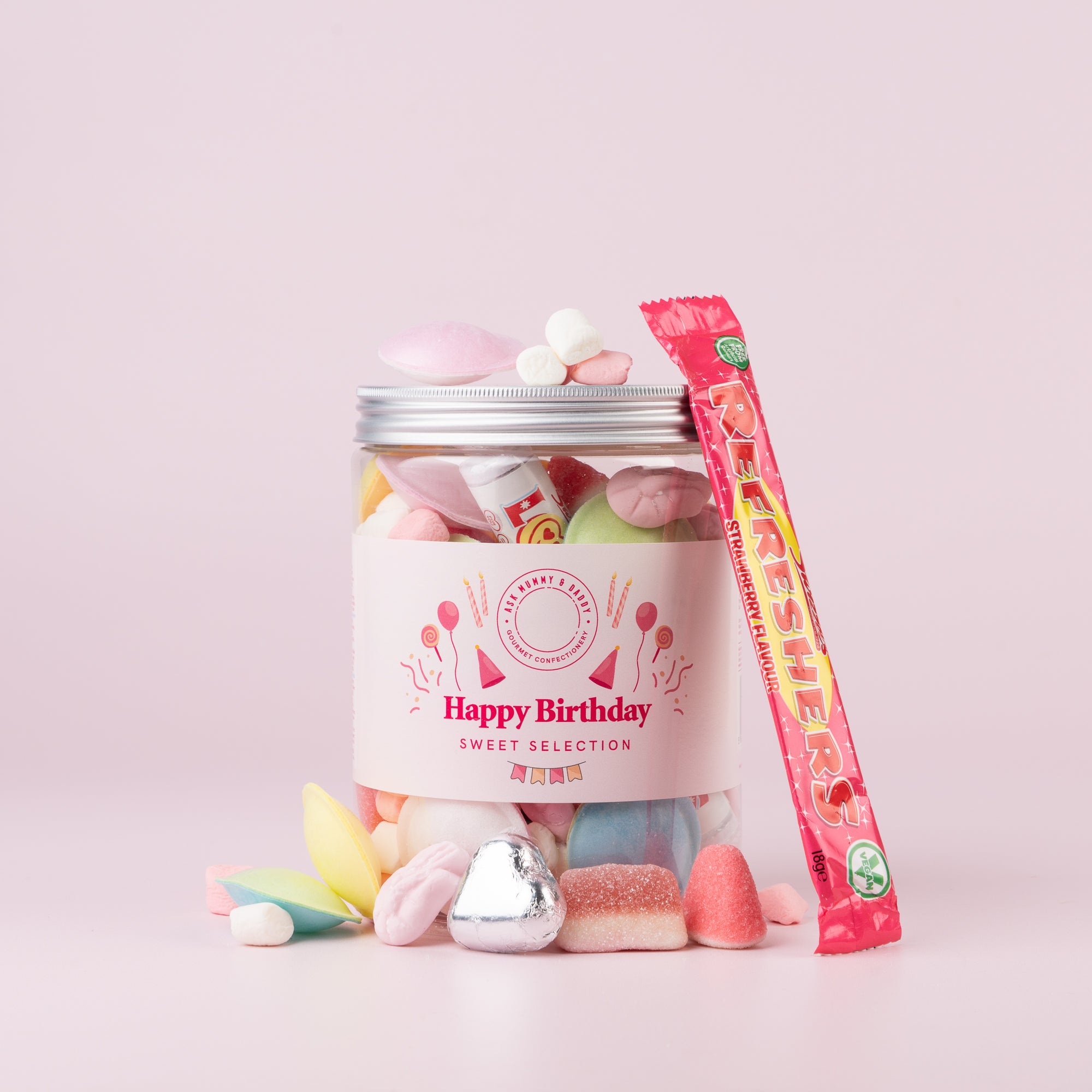 Happy Birthday Pink 1L Share Tub