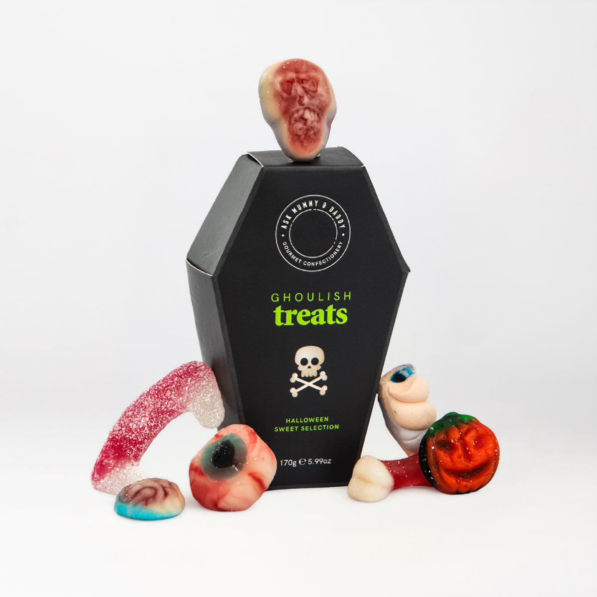 Ghoulish Treats Coffin
