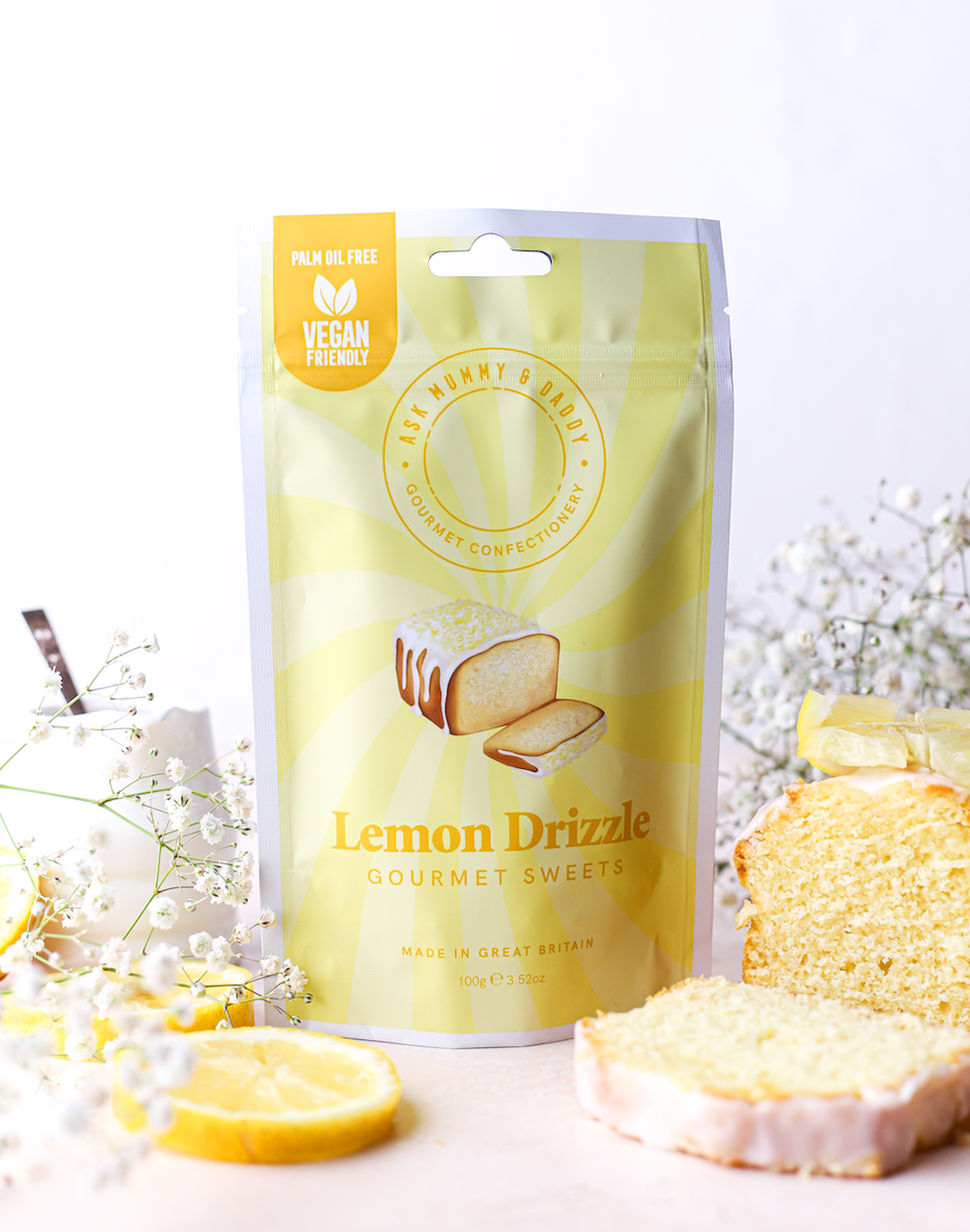 Lemon Drizzle Gourmet Sweets