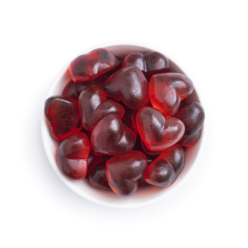 Raspberry Hearts